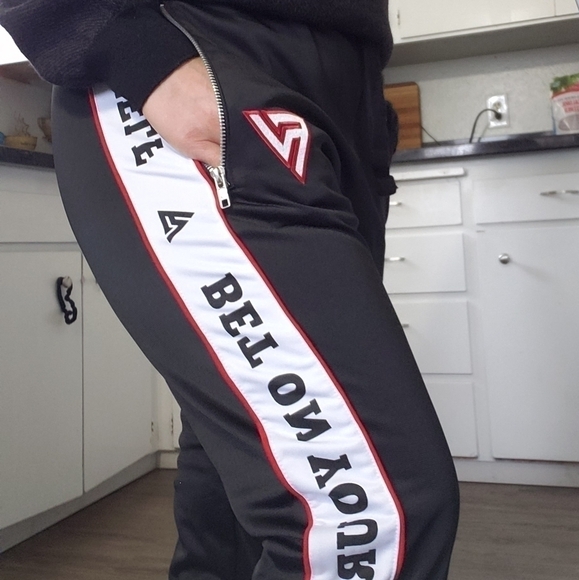 Fred Vanvleet BE ON YOURSELF  unisex sweatpants, Size L - Picture 2 of 15